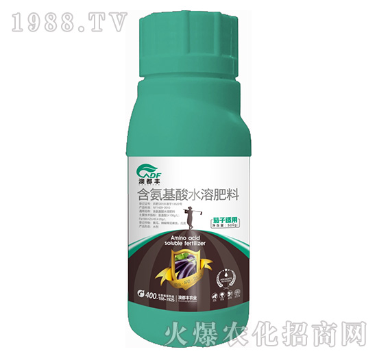 茄子適用含氨基酸水溶肥料（噴施）-澳都豐