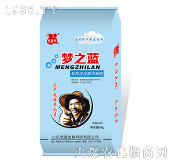 夢之藍(lán)有機(jī)活性菌沖施肥-龍基生物