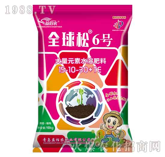 大量元素水溶肥料15-10-30+TE-益佰農(nóng)