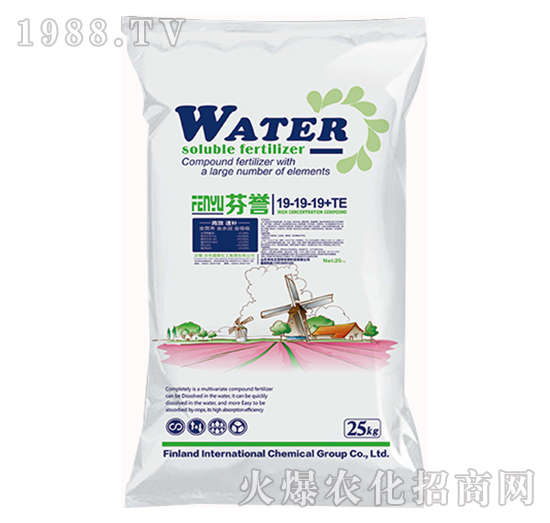 大量元素水溶肥19-19-19+TE-芬譽(yù)-艾美爾·芬譽(yù)-艾美爾