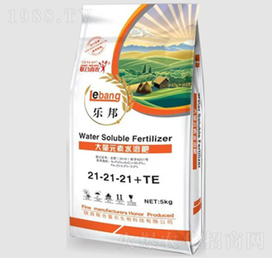 大量元素水溶肥料21-21-21+TE-樂邦-聯(lián)合喜農(nóng)