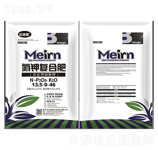 氮鉀復(fù)合肥13.5-0-46-中京豐沃