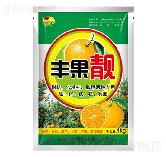 4kg豐果靚-振標(biāo)-大地化肥