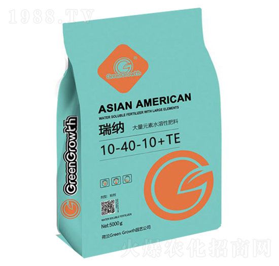 大量元素水溶肥料10-40-10+TE-瑞納-海之星