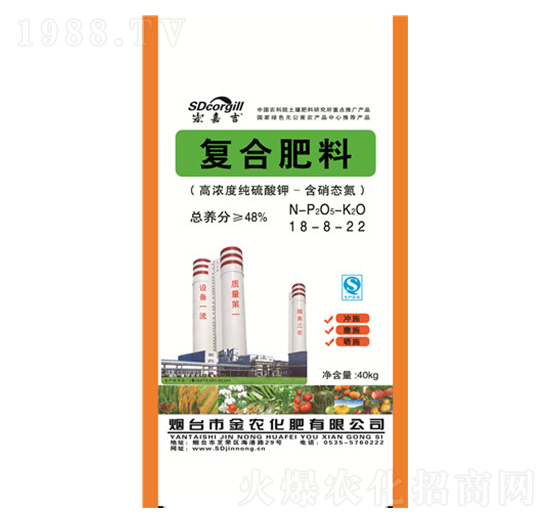 復合肥料18-8-22-崠嘉吉-金農(nóng)