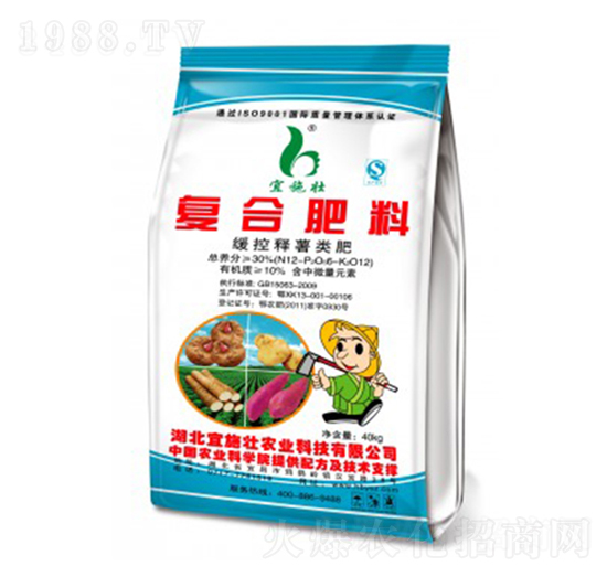 薯類配方復(fù)合肥12-6-12-宜施壯