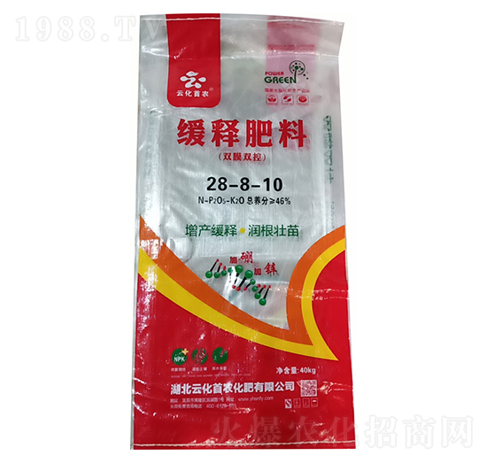 雙膜雙控緩釋肥料28-8-10-云化首農(nóng)