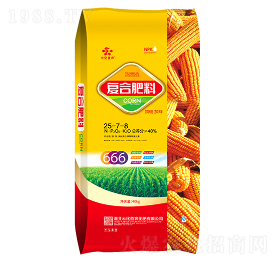 加硼加鋅復(fù)合肥料25-7-8-云化首農(nóng)