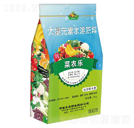 起苗旺長型大量元素水溶肥料-菜農(nóng)樂-帝益肥
