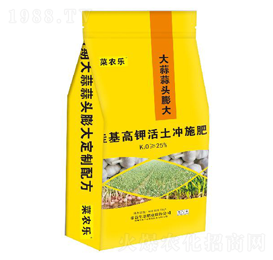 大蒜蒜頭膨大沖施肥-菜農(nóng)樂-帝益肥