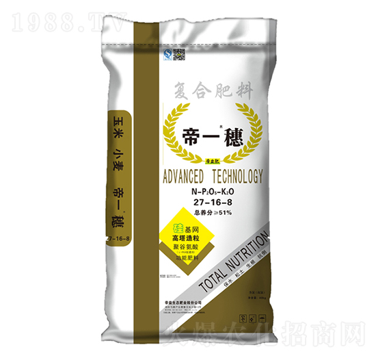 高塔造粒復(fù)合肥料27-16-8-帝一稻-帝益肥