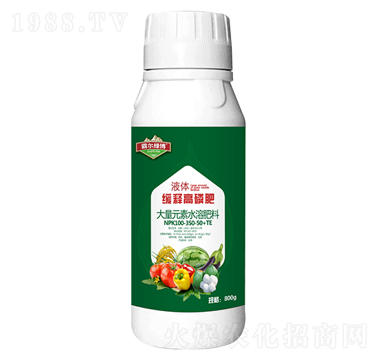 大量元素水溶肥料100-350-50+TE-霸爾綠博