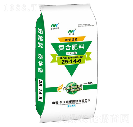 碳促緩控復合肥料25-14-6-南華肥業(yè)