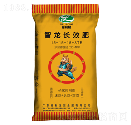 智龍長效肥15-15-15+8TE-福利龍