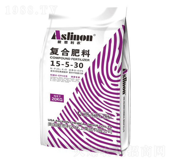 顆粒型·全水溶復(fù)合肥料15-5-30-華墾宜農(nóng)