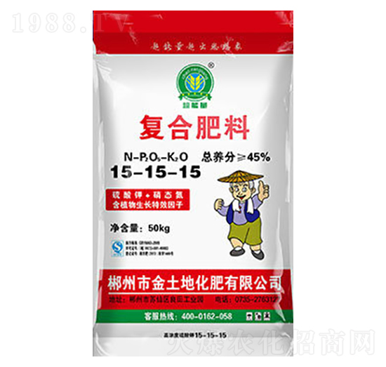 復合肥料15-15-15-超能量-金土地