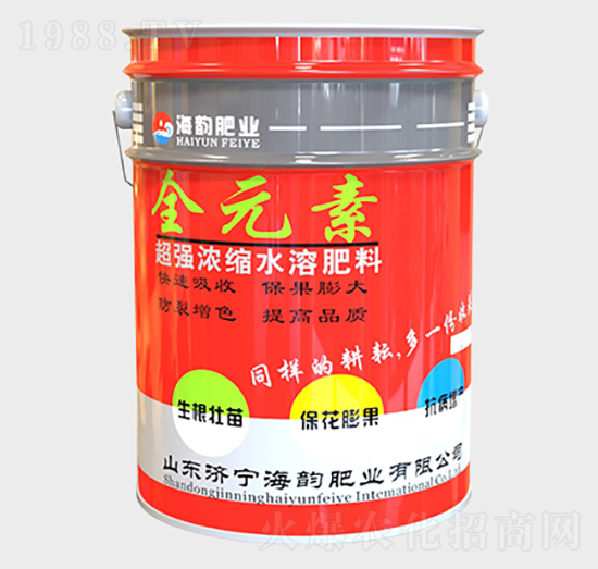 強(qiáng)力濃縮水溶肥料-金元素-海韻肥業(yè)