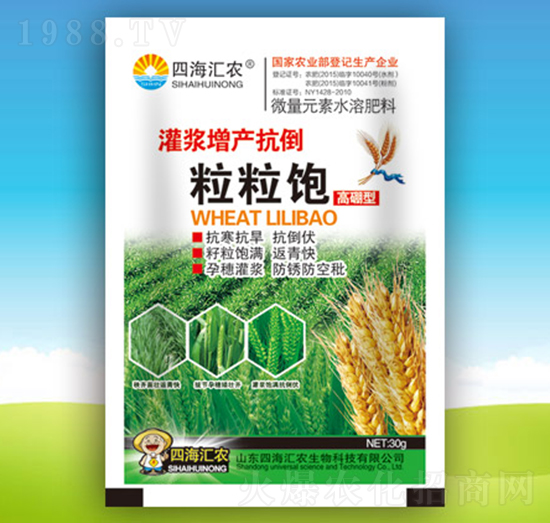 灌漿增產(chǎn)抗倒粒粒飽-四海匯農(nóng)