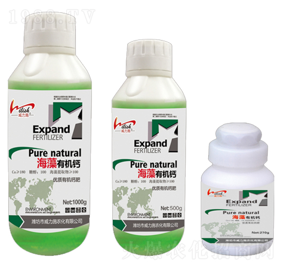 瓶裝海藻有機鈣-威力施