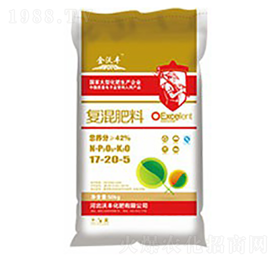 復(fù)混肥料17-20-5-金沃豐-沃豐化肥