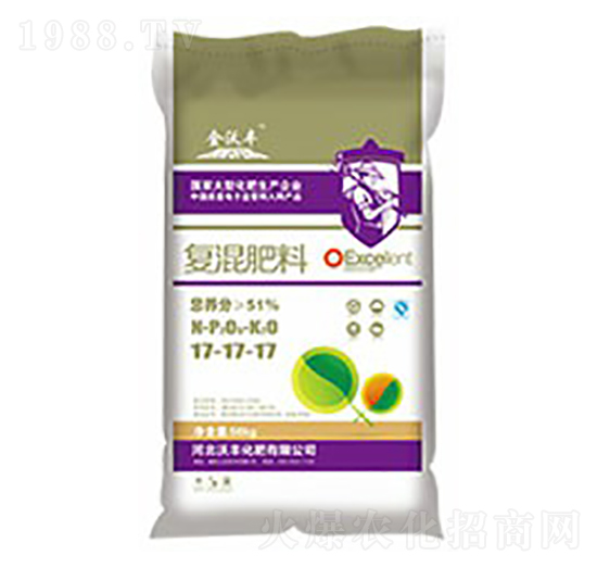 復(fù)混肥料17-17-17-金沃豐-沃豐化肥