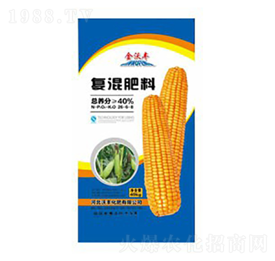 玉米專用復混肥料26-6-8-金沃豐-沃豐化肥