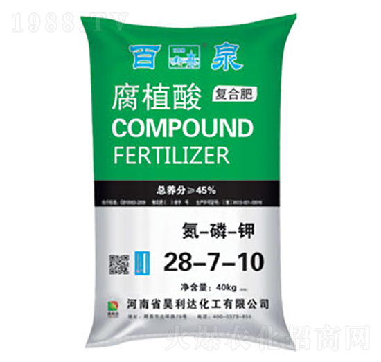 腐植酸復(fù)合肥28-7-10-百泉-興發(fā)昊利達(dá)