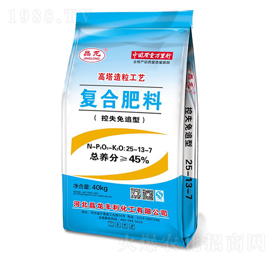控失免追型復合肥料25-13-7-晶龍-中仁集團