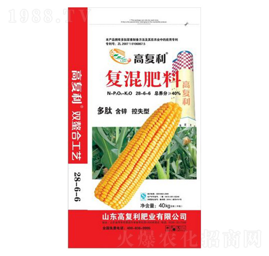 多肽控失型復混肥料28-6-6-高福利肥業(yè)