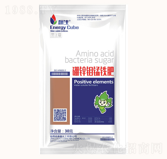 硼鋅鉬錳鐵肥-康鑫化工