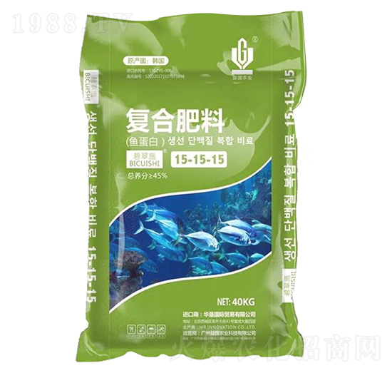 復合肥料15-15-15 碧翠施·魚蛋白 益國農(nóng)業(yè)