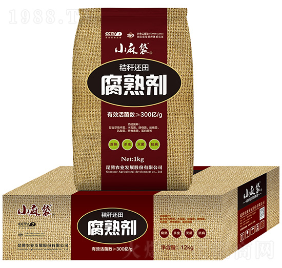 秸稈還田腐熟劑-小麻袋-昆騰農(nóng)業(yè)