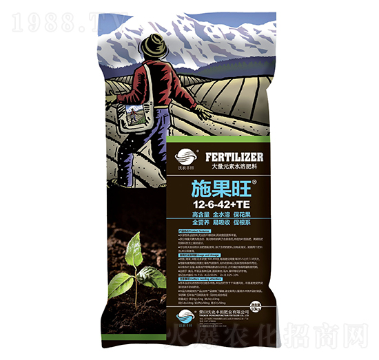 大量元素水溶肥料12-6-42+TE-施神-沃農(nóng)豐田
