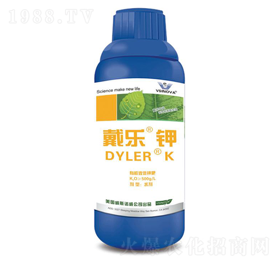 液體單一元素水溶肥-戴樂鉀-威斯諾威