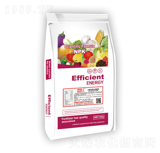 大量元素水溶肥料20-20-20+TE-博騎士-富爾科技