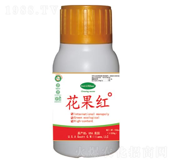 美國紅蛇果專用上色促進(jìn)劑-花果紅-大華墾