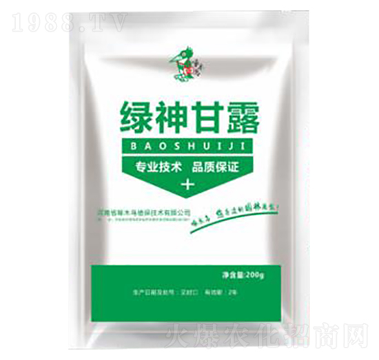 有機(jī)水溶葉面肥-綠神甘露-啄木鳥