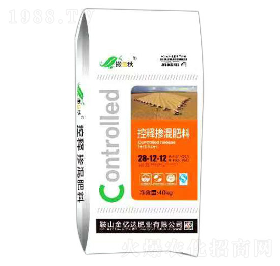 控釋摻混肥料28-12-12-撒金秋-金億達肥業(yè)