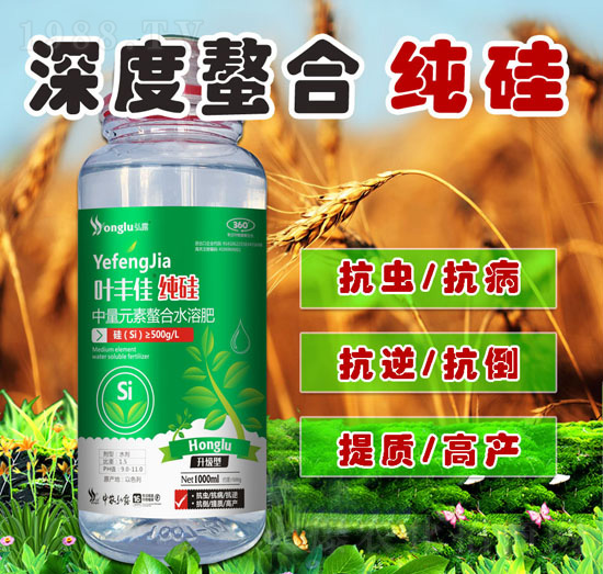 中量元素螯合水溶肥-葉豐佳純硅-中農(nóng)弘露