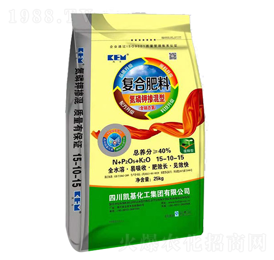 復(fù)合肥料(氮磷鉀摻混型)15-10-15-凱基