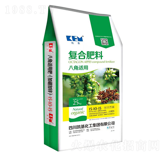復合肥料(八角適用)15-10-15-凱基