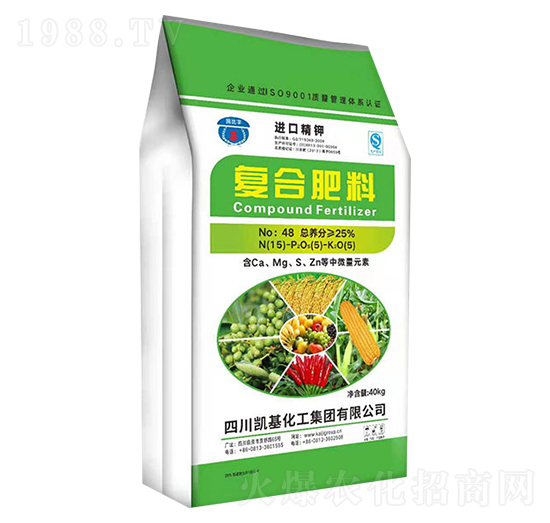 40kg復(fù)合肥料15-5-5-凱基