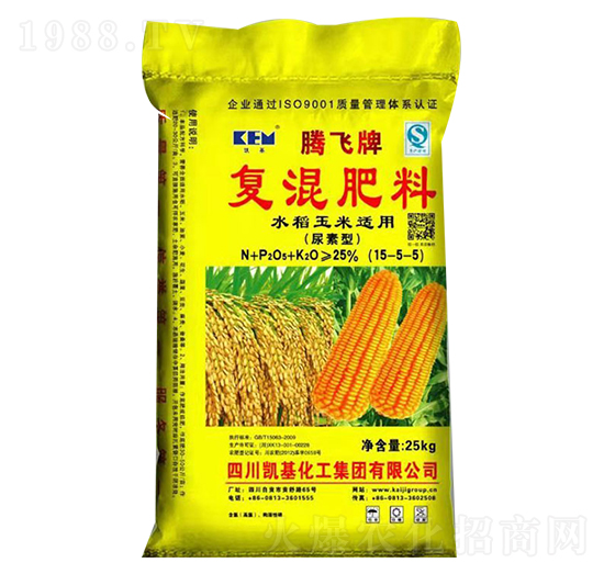 25kg復(fù)合肥料15-5-5-凱基