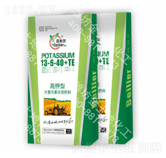高鉀型大量元素水溶肥料13-6-40+TE-金土地