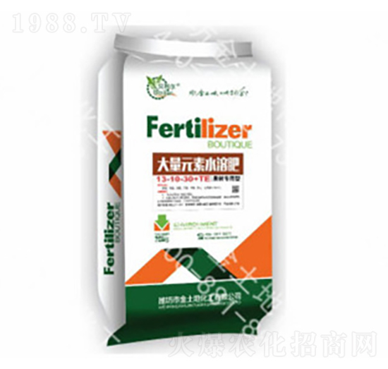 果樹(shù)專(zhuān)用型大量元素水溶肥料-果傭-金土地
