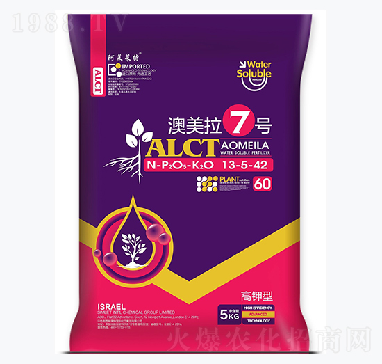 高鉀型大量元素水溶肥料13-5-42-澳美拉7號(hào)-西姆萊特