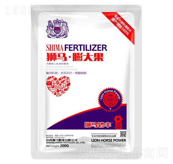 含微量元素水溶肥料-獅馬膨大果-獅馬肥業(yè)