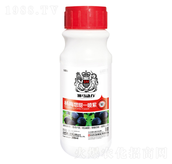 楊梅增甜一噴紫-獅馬肥業(yè)