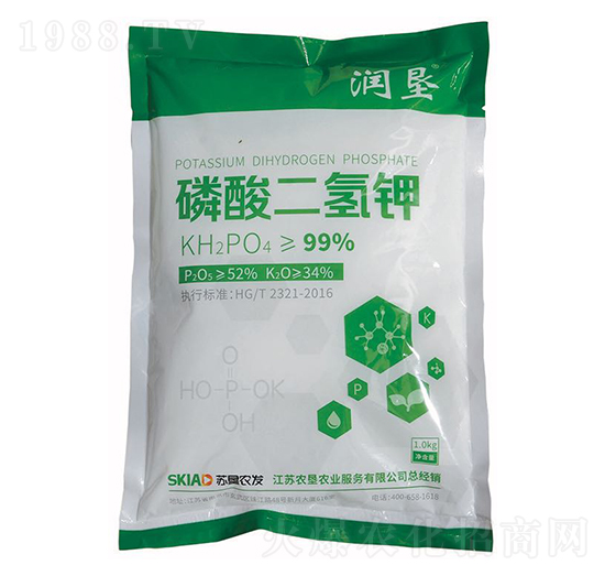 磷酸二氫鉀-潤(rùn)墾-大華生物