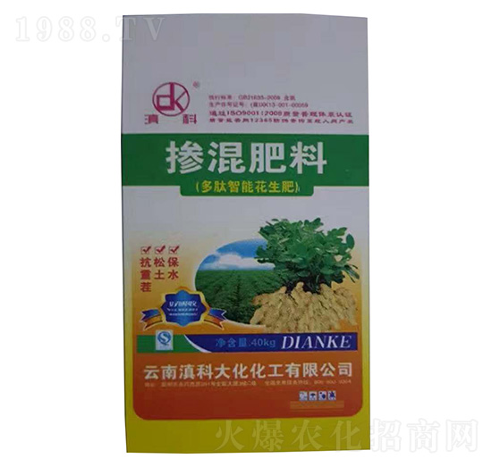 多肽智能花生專(zhuān)用摻混肥料-滇科